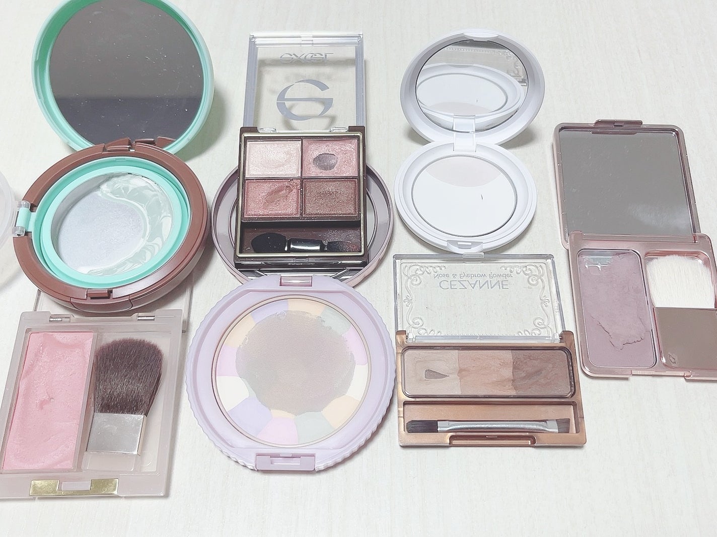 スキニーリッチシャドウ/excel/アイシャドウパレットを使ったクチコミ(2枚目)