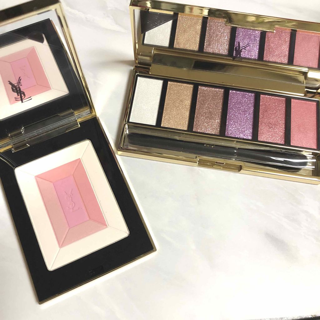 メイクパレット シマー ラッシュ/YVES SAINT LAURENT BEAUTE/アイシャドウパレットを使ったクチコミ(2枚目)