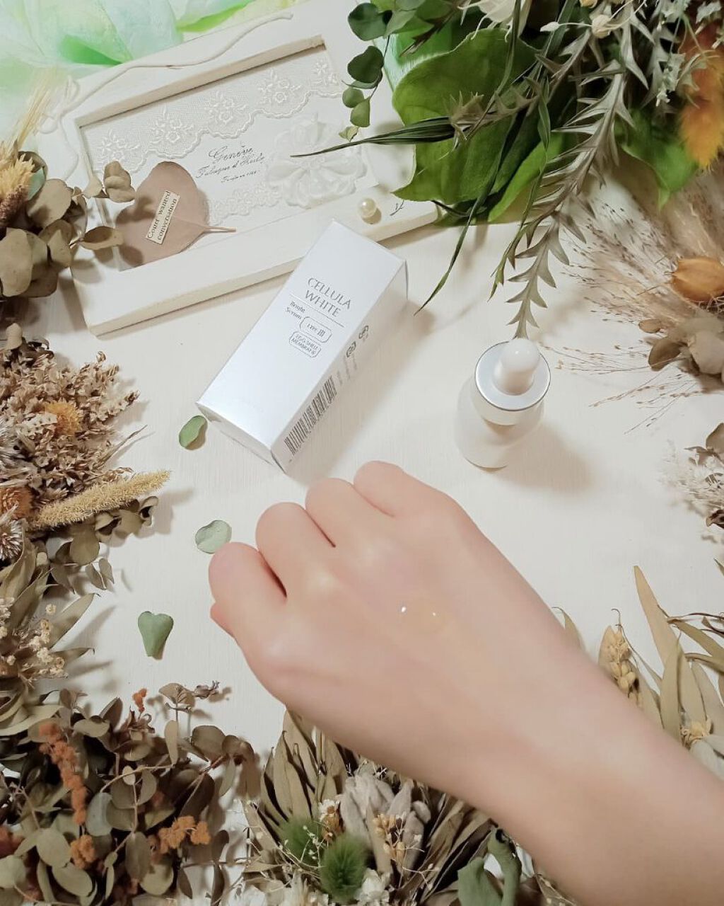 ホワイト ブライトセラム/CELLULA/美容液を使ったクチコミ（3枚目）