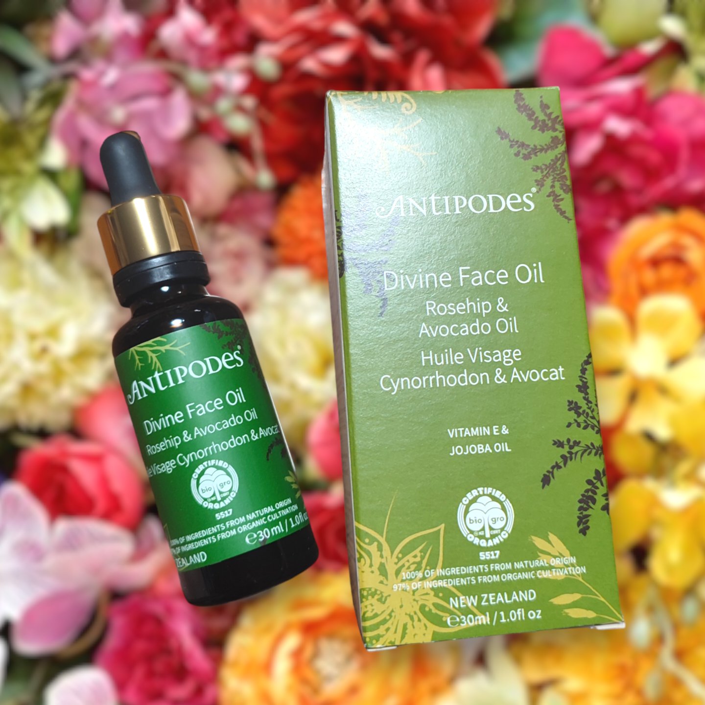 ディバイン アボカド＆ローズヒップ フェイスオイル/Antipodes/フェイスオイルを使ったクチコミ（1枚目）