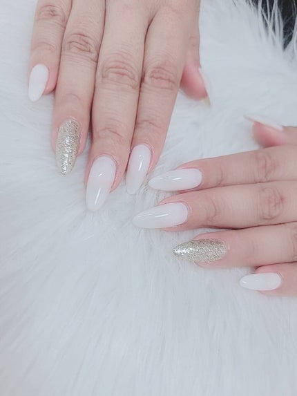 メイ on LIPS 「いつもご覧いただきありがとうございます♥️春ネイルにチェンジ🤭..」(3枚目)