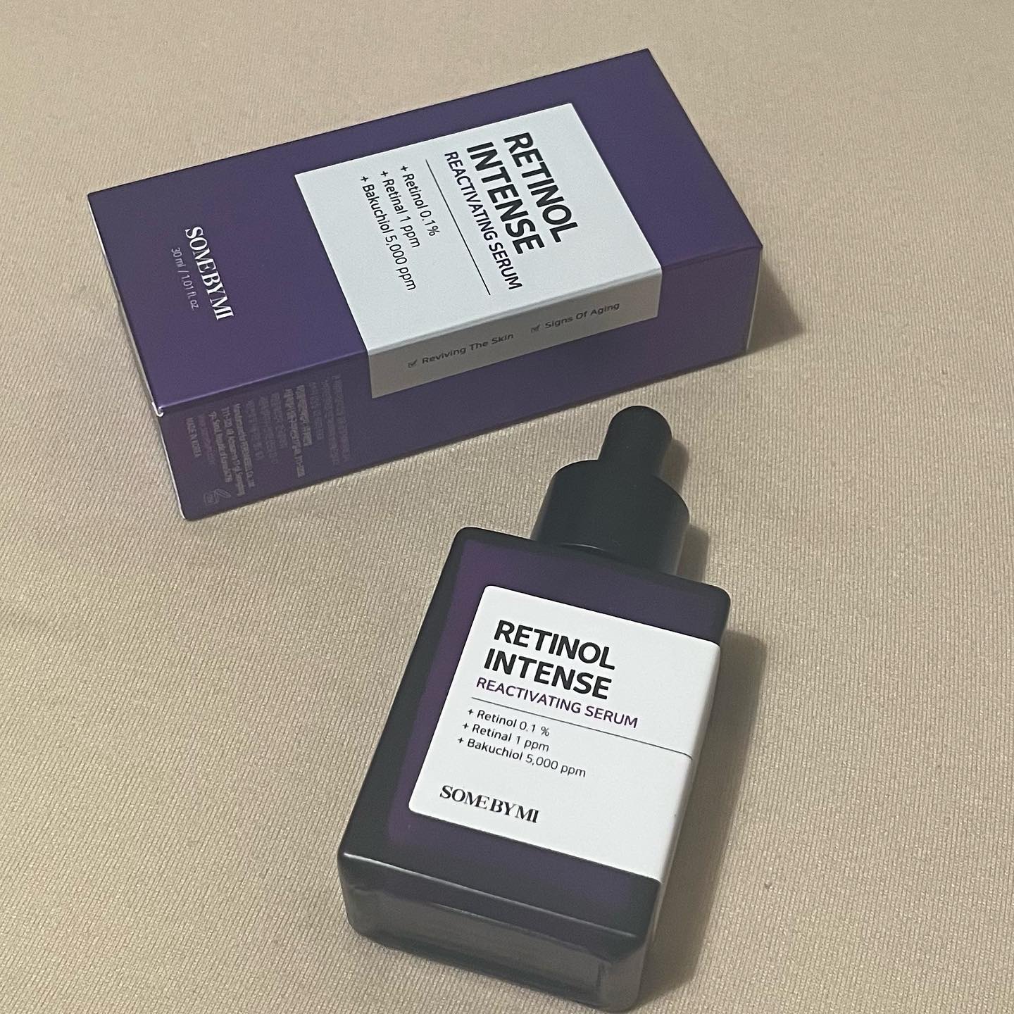レチノールインテンスリアクティベーションセラム/SOME BY MI/美容液を使ったクチコミ（1枚目）