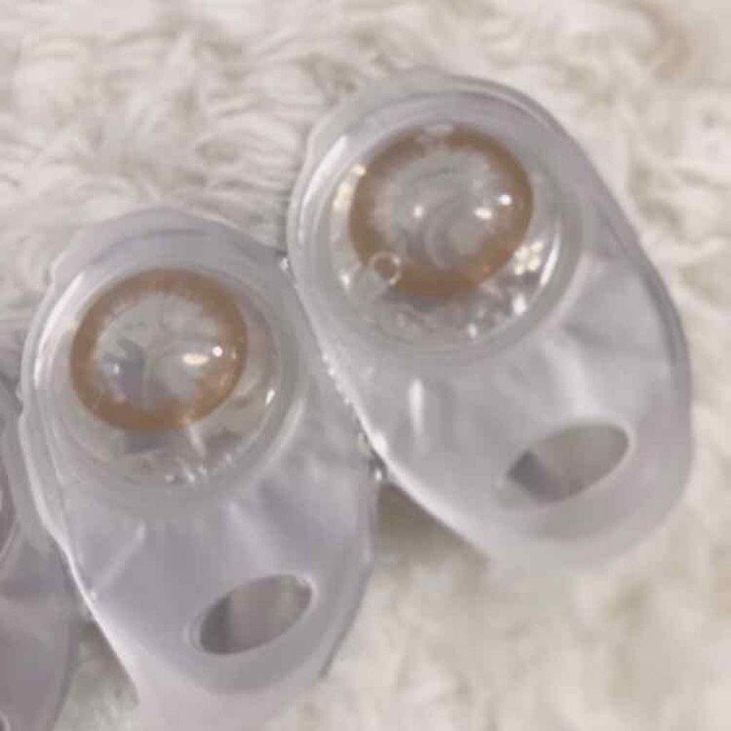 デコラティブアイズ ヴェール/Decorative Eyes/カラーコンタクトレンズを使ったクチコミ（2枚目）