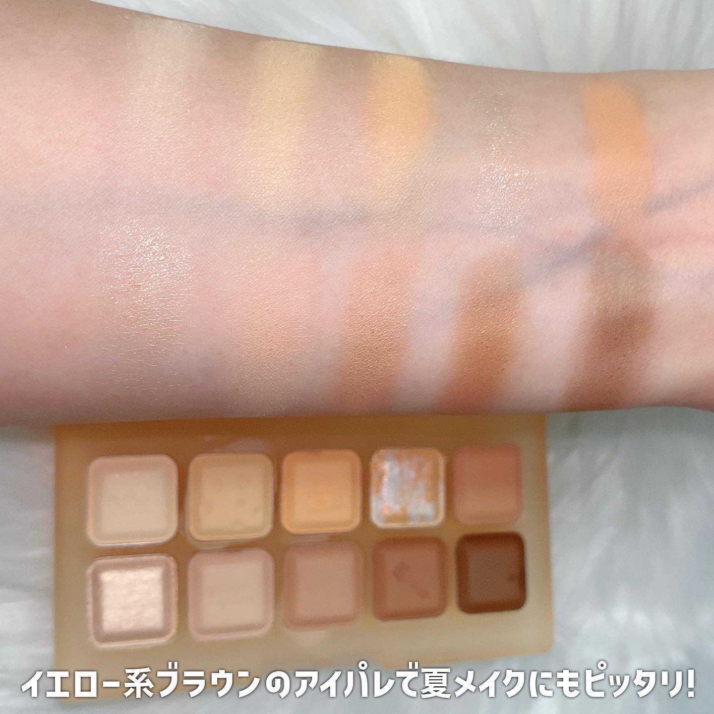 ムードキーボード/lilybyred/アイシャドウパレットを使ったクチコミ（3枚目）