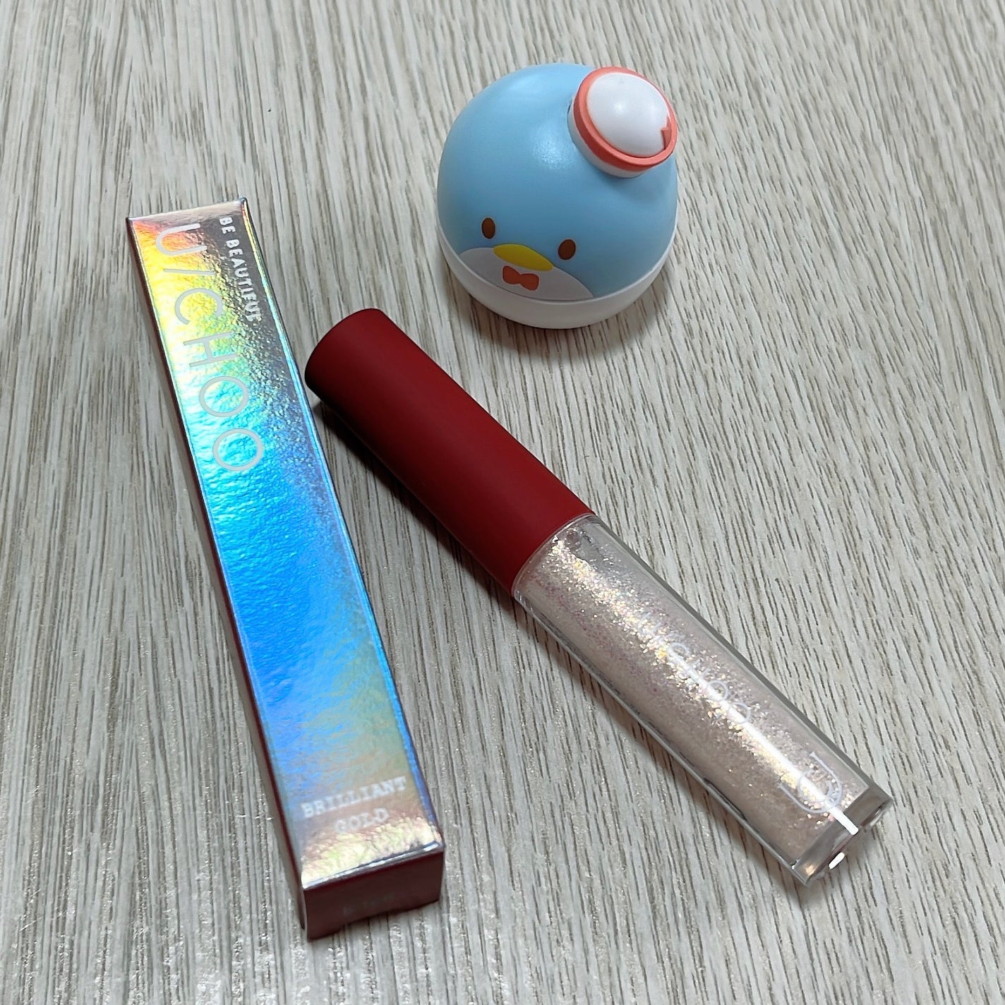 ワオ アイ グリッター/U/CHOO/グリッターを使ったクチコミ(4枚目)