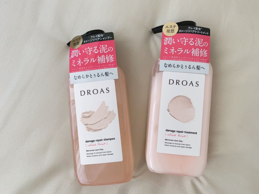 ダメージリペアシャンプー/トリートメント/DROAS/市販シャンプーを使ったクチコミ(1枚目)
