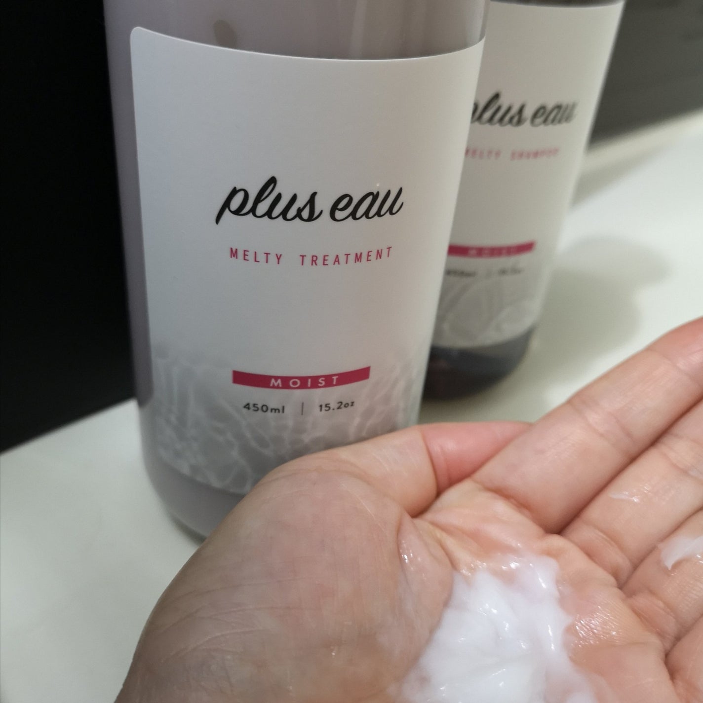 プリュスオー メルティシャンプー/メルティトリートメント/plus eau/市販シャンプーを使ったクチコミ(3枚目)