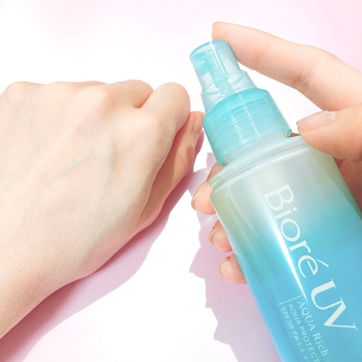 ビオレUV アクアリッチ アクアプロテクトミスト/ビオレ/日焼け止めミスト・スプレーを使ったクチコミ(3枚目)