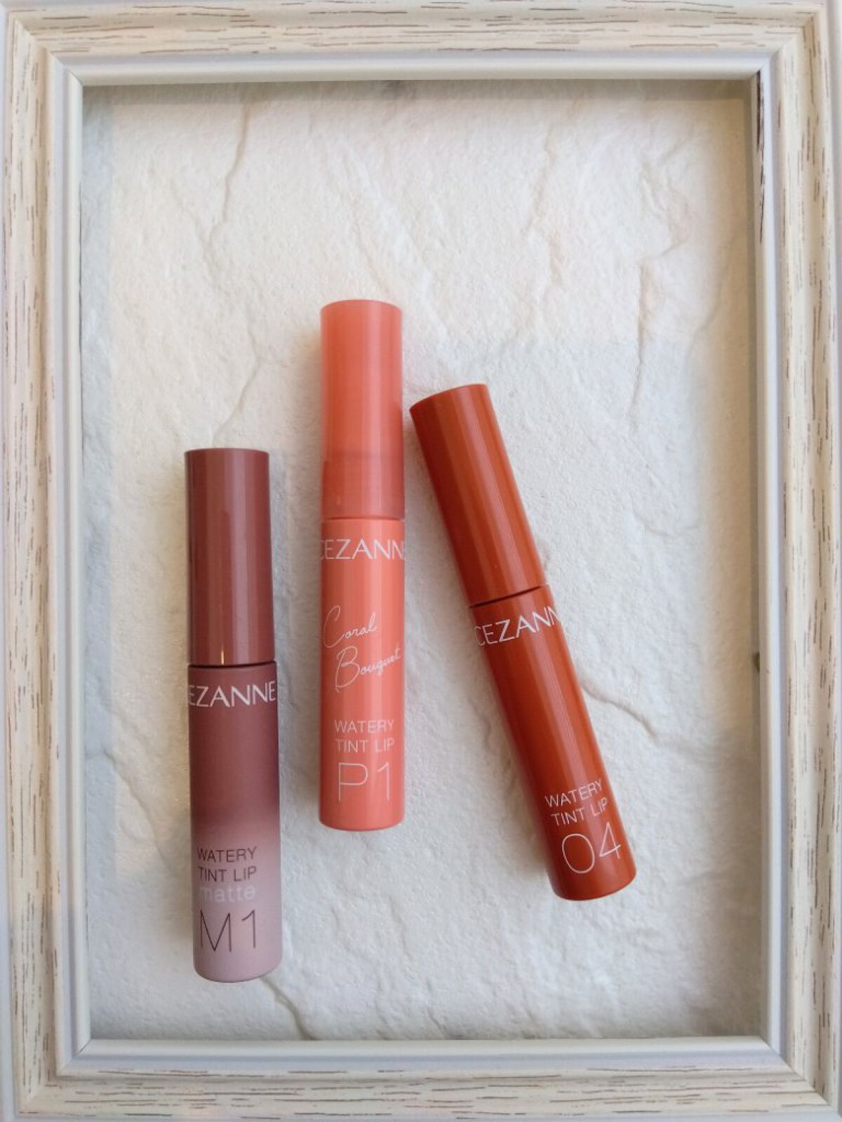 ウォータリーティントリップ マット/CEZANNE/リップティントを使ったクチコミ（1枚目）