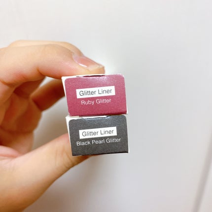 グリッター ライナー ブラックパールグリッター/&be/リキッドアイライナーの画像