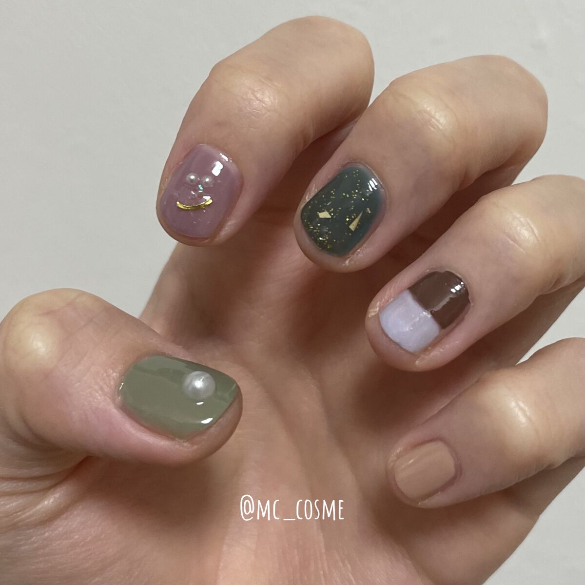 カラフルネイルズ SP073/キャンメイク/マニキュアを使ったクチコミ（2枚目）