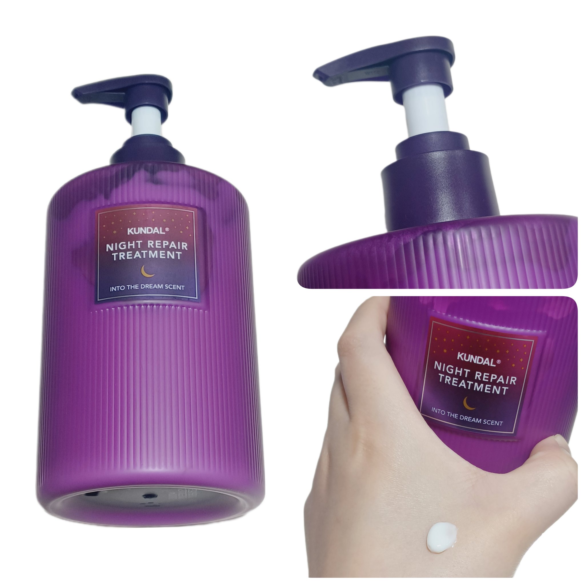 ナイトリペアヘアローション/KUNDAL/ヘアミルクを使ったクチコミ（3枚目）