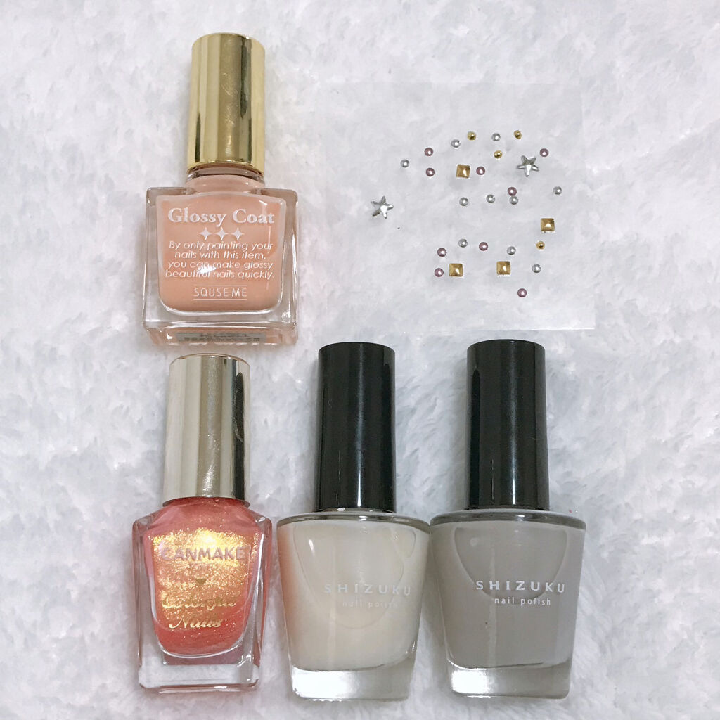 グロッシーコート/スキューズミー/オールインワンネイルを使ったクチコミ（3枚目）