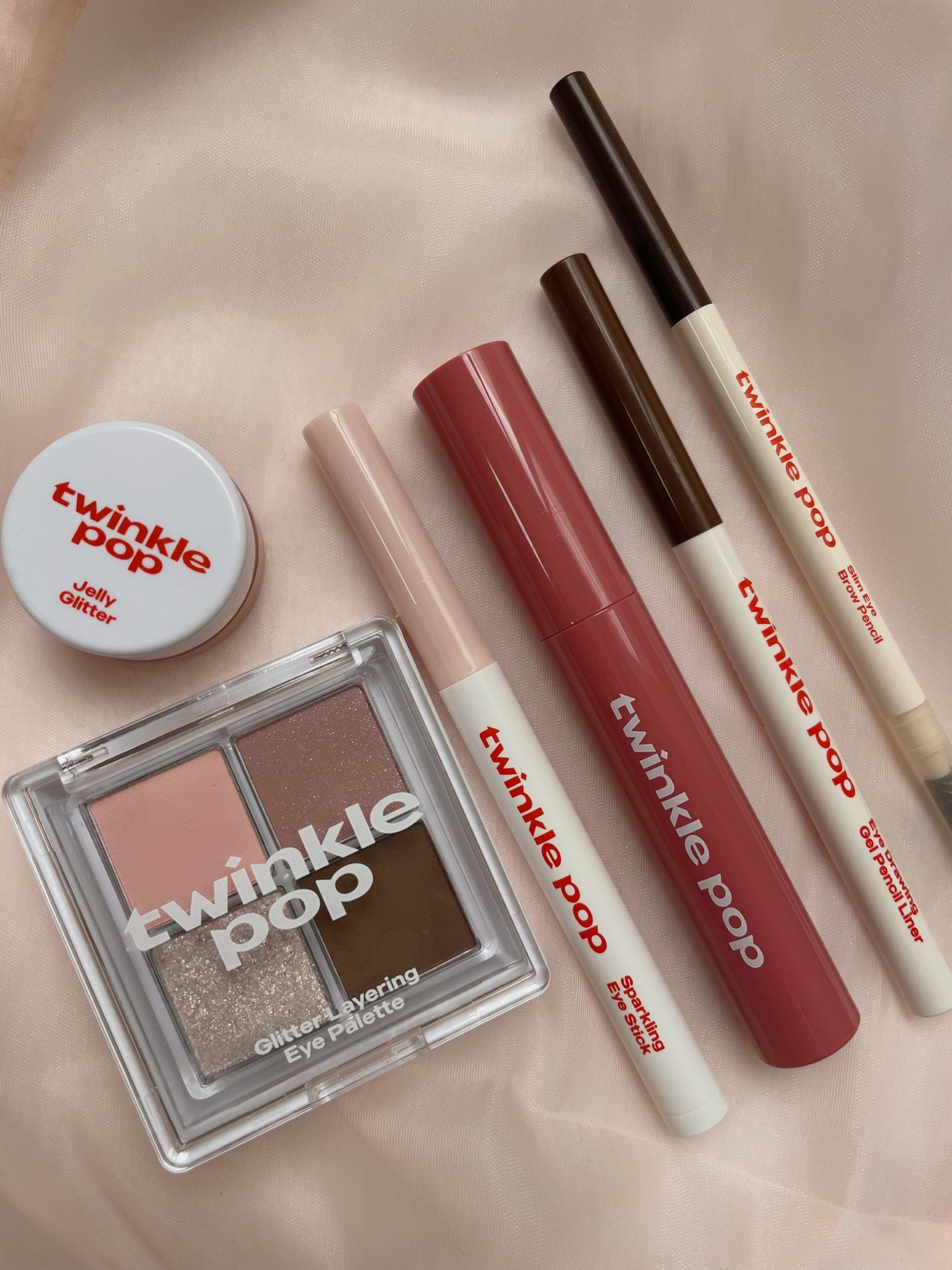 グリッターレイヤリングアイシャドウパレット/TWINKLE POP/アイシャドウパレットを使ったクチコミ(8枚目)