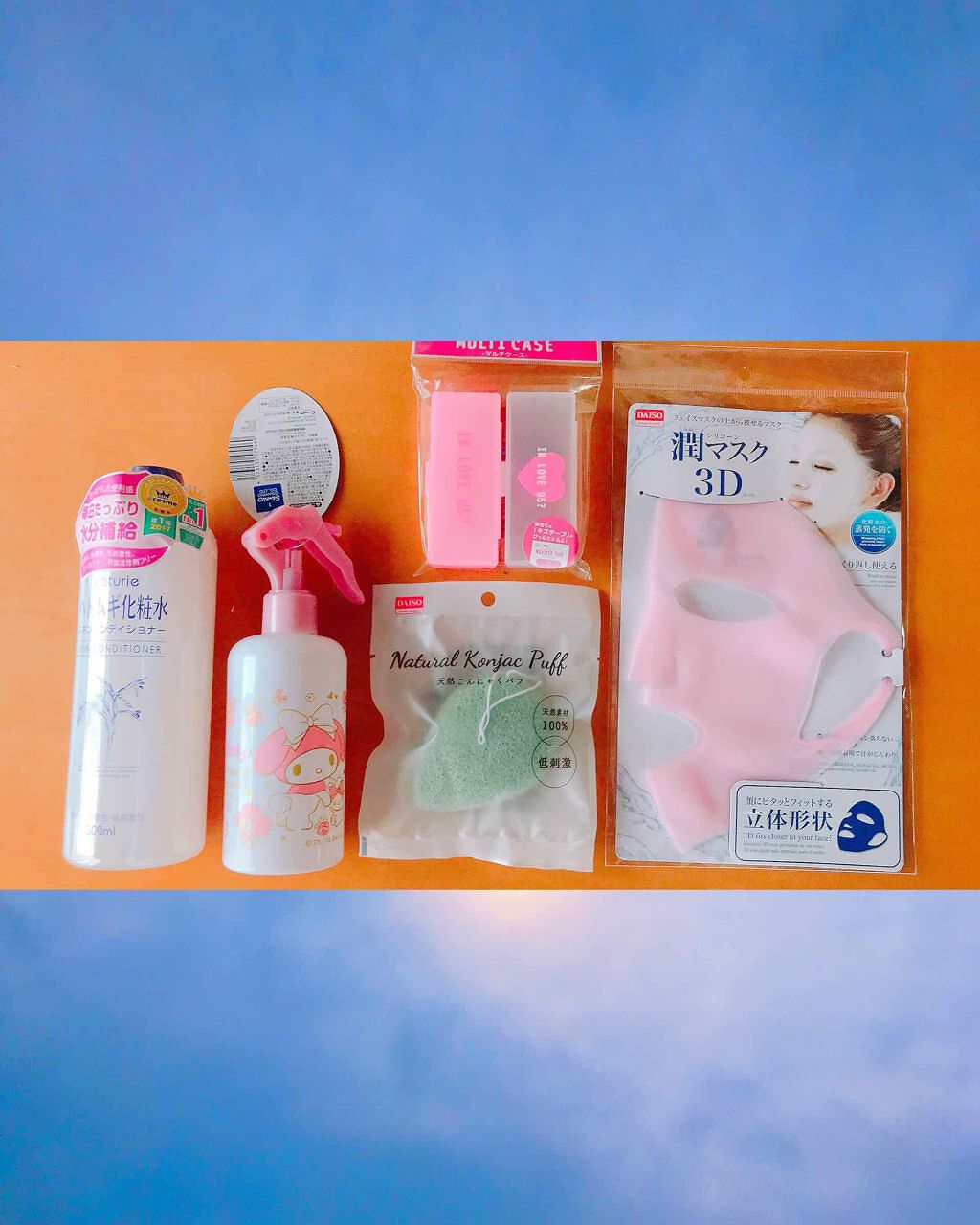 天然こんにゃくパフ/DAISO/その他スキンケアグッズを使ったクチコミ（2枚目）