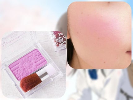 【旧品】パウダーチークス/キャンメイク/パウダーチークを使ったクチコミ(3枚目)