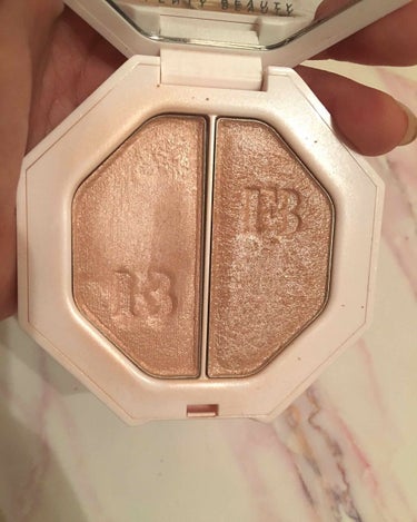 FREESTYLE HIGHLIGHTER DUO/FENTY BEAUTY BY RIHANNA/パウダーハイライトを使ったクチコミ（2枚目）