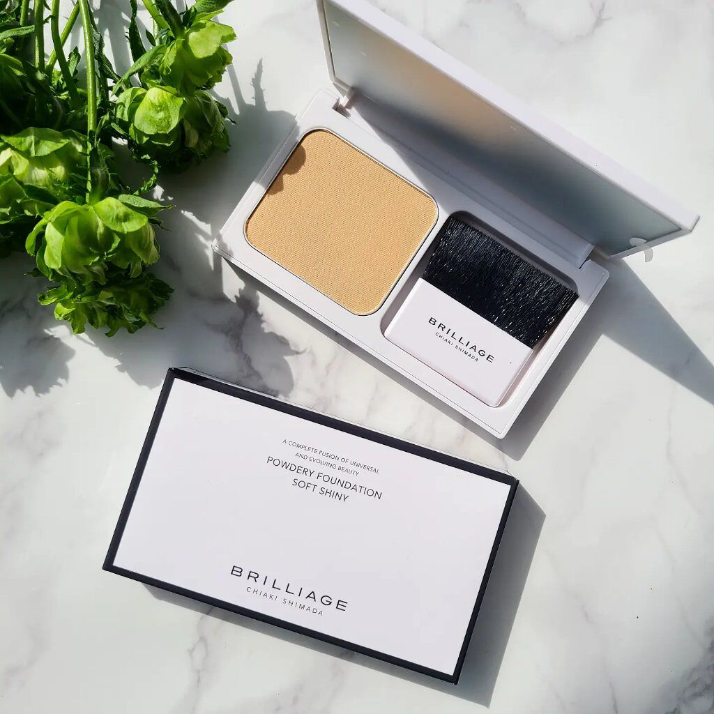 パウダリーファンデーション ソフトシャイニー/ブリリアージュ/パウダーファンデーションを使ったクチコミ（1枚目）