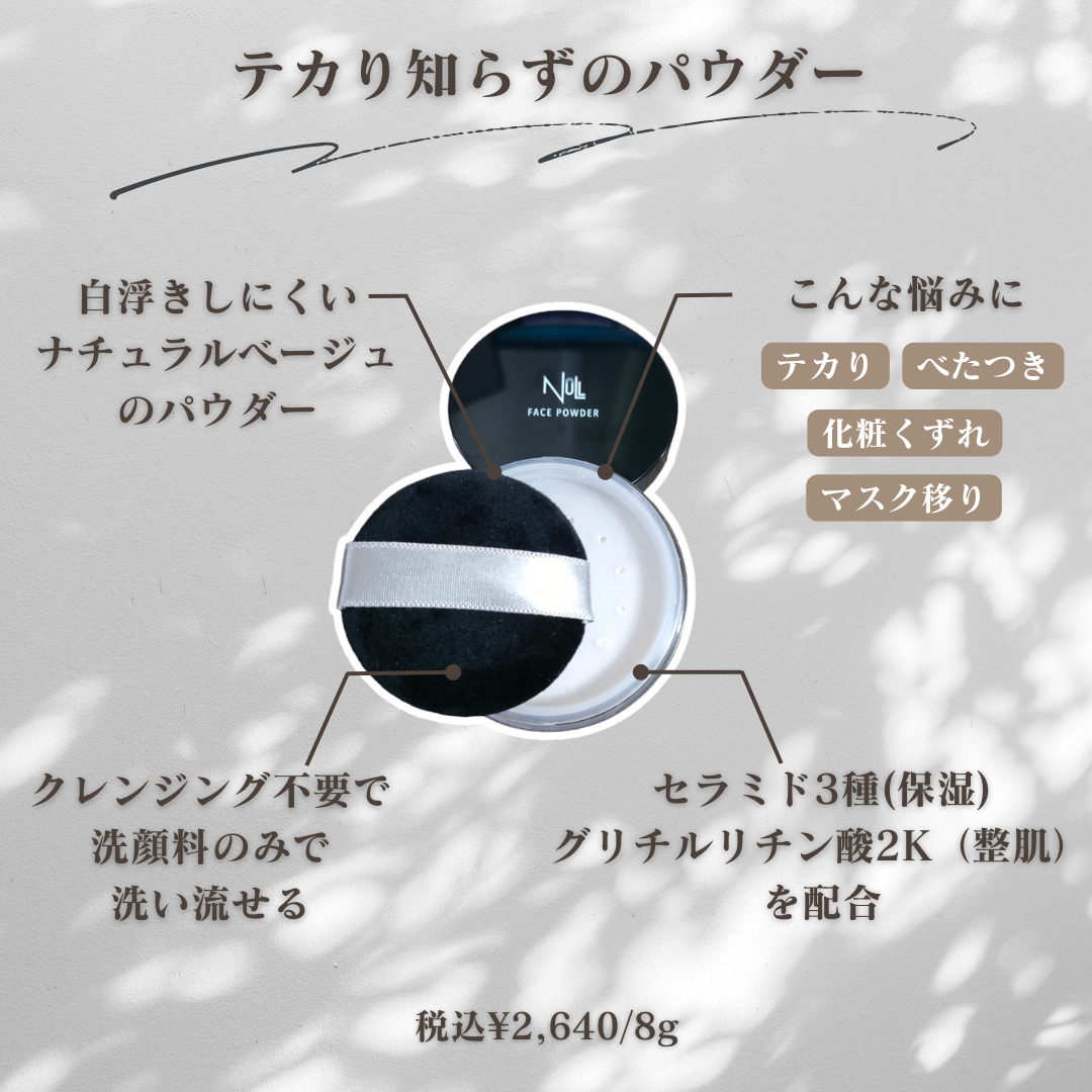 フェイスパウダー/NULL/ルースパウダーを使ったクチコミ(2枚目)