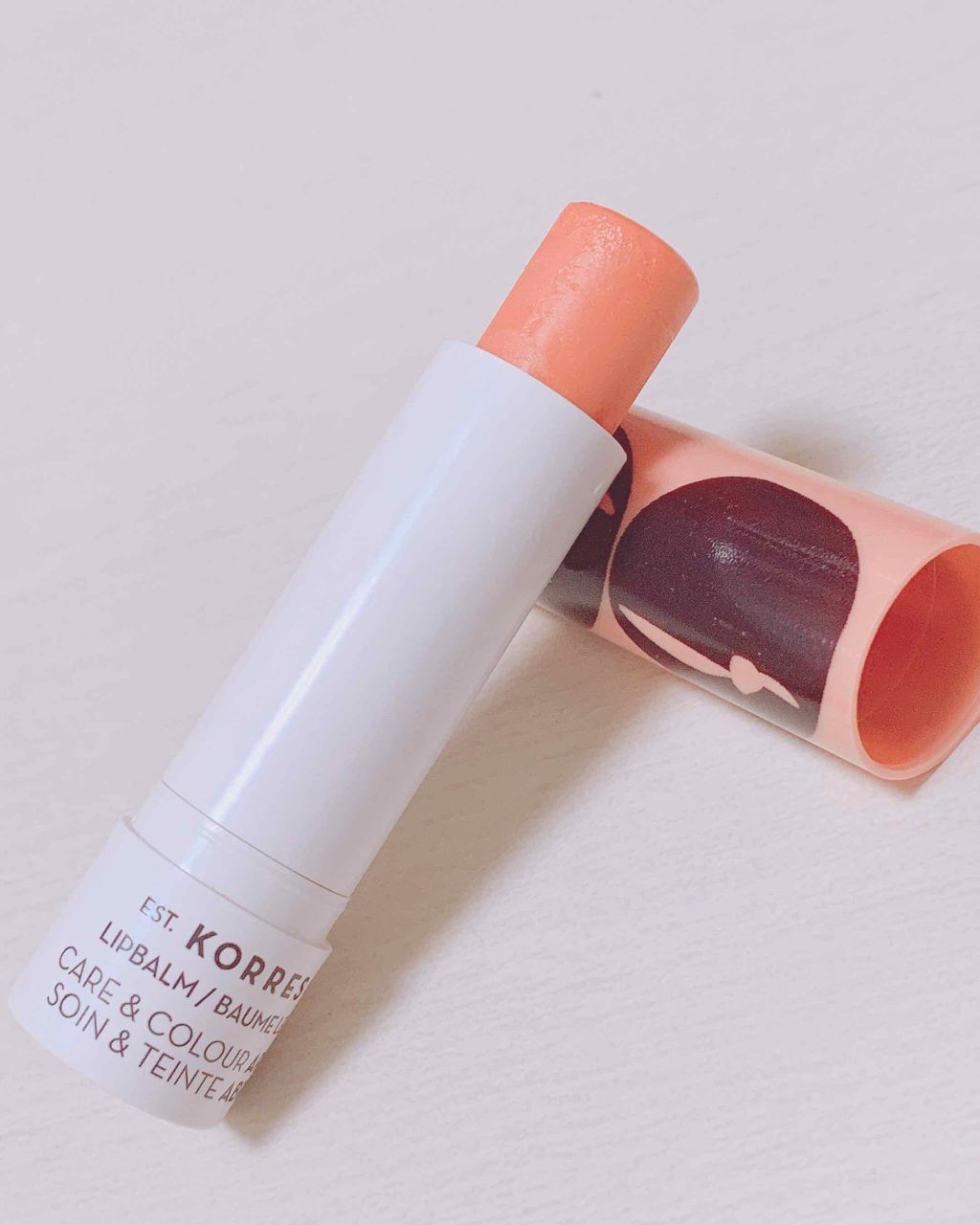 リップバタースティック(SPF15)/KORRES/リップケアを使ったクチコミ(3枚目)