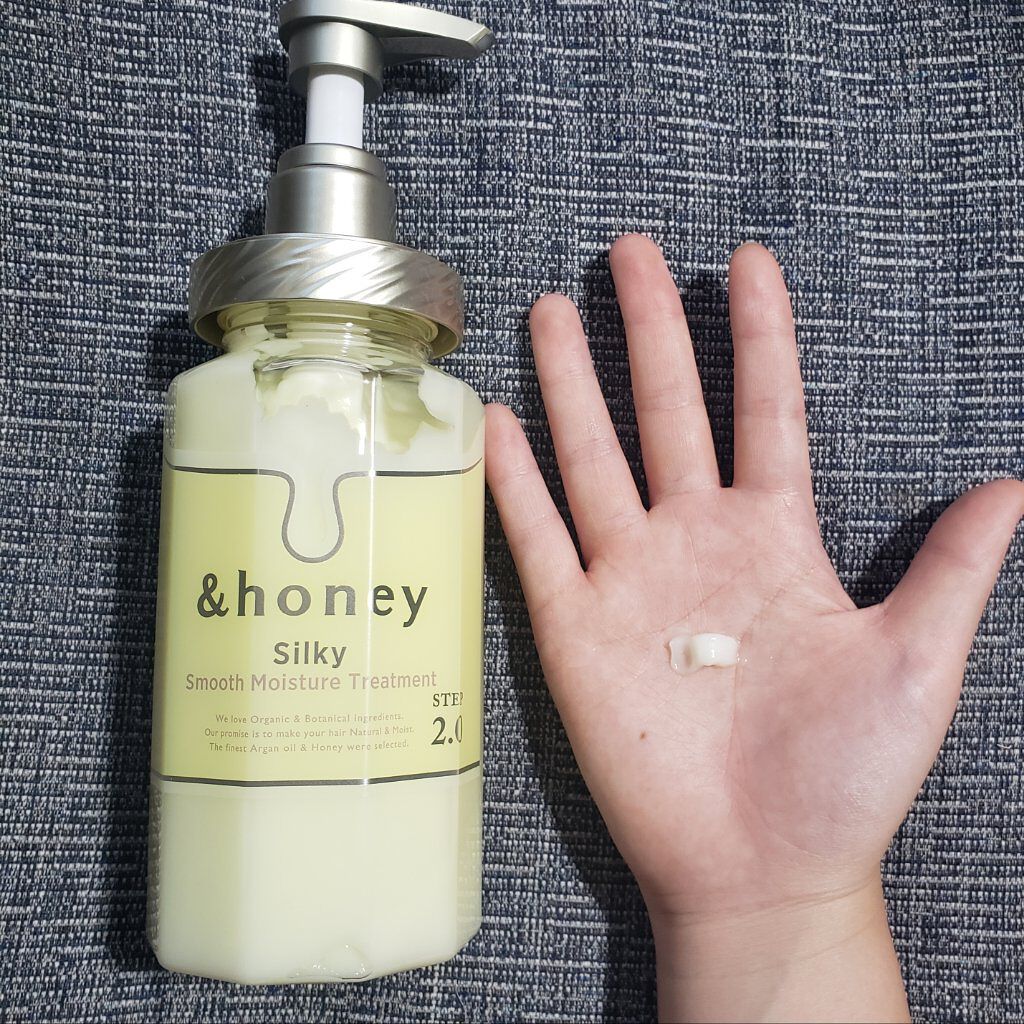 シルキー スムースモイスチャー シャンプー 1.0/ヘアトリートメント 2.0/&honey/市販シャンプーを使ったクチコミ(5枚目)