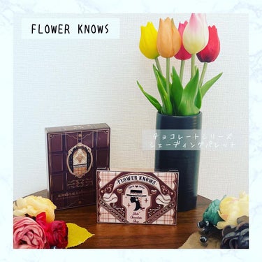 FlowerKnows チョコレートシリーズ シェーディングパレットのクチコミ「FLOWER KNOWS
チョコレートシリーズ
シェーディングパレット
3520円（税込）

.....」（1枚目）