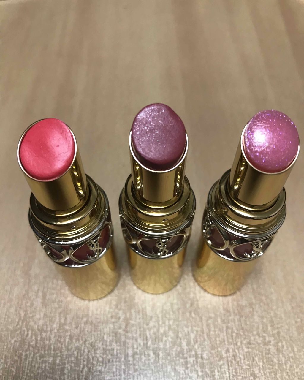 ルージュ ヴォリュプテ シャイン/YVES SAINT LAURENT BEAUTE/口紅を使ったクチコミ(1枚目)