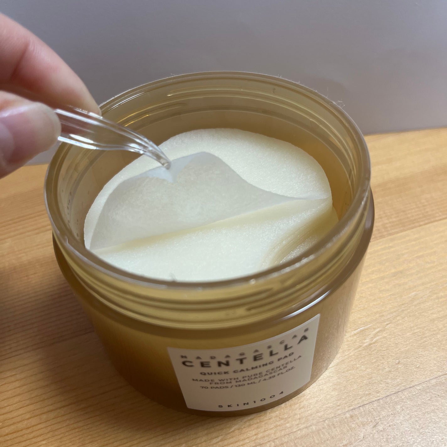 センテラ クイックカーミングパッド/SKIN1004/トナーパッドを使ったクチコミ(5枚目)