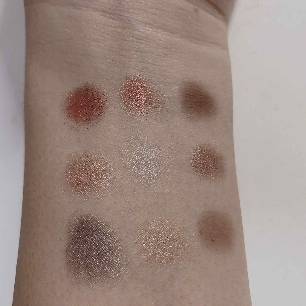 UR GLAM　BLOOMING EYE COLOR PALETTE/U R GLAM/アイシャドウパレットを使ったクチコミ（3枚目）