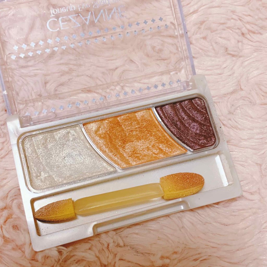 トーンアップアイシャドウ/CEZANNE/アイシャドウパレットを使ったクチコミ（2枚目）