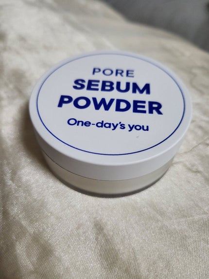 ポアセバムパウダー/One-day's you/ルースパウダーを使ったクチコミ(1枚目)