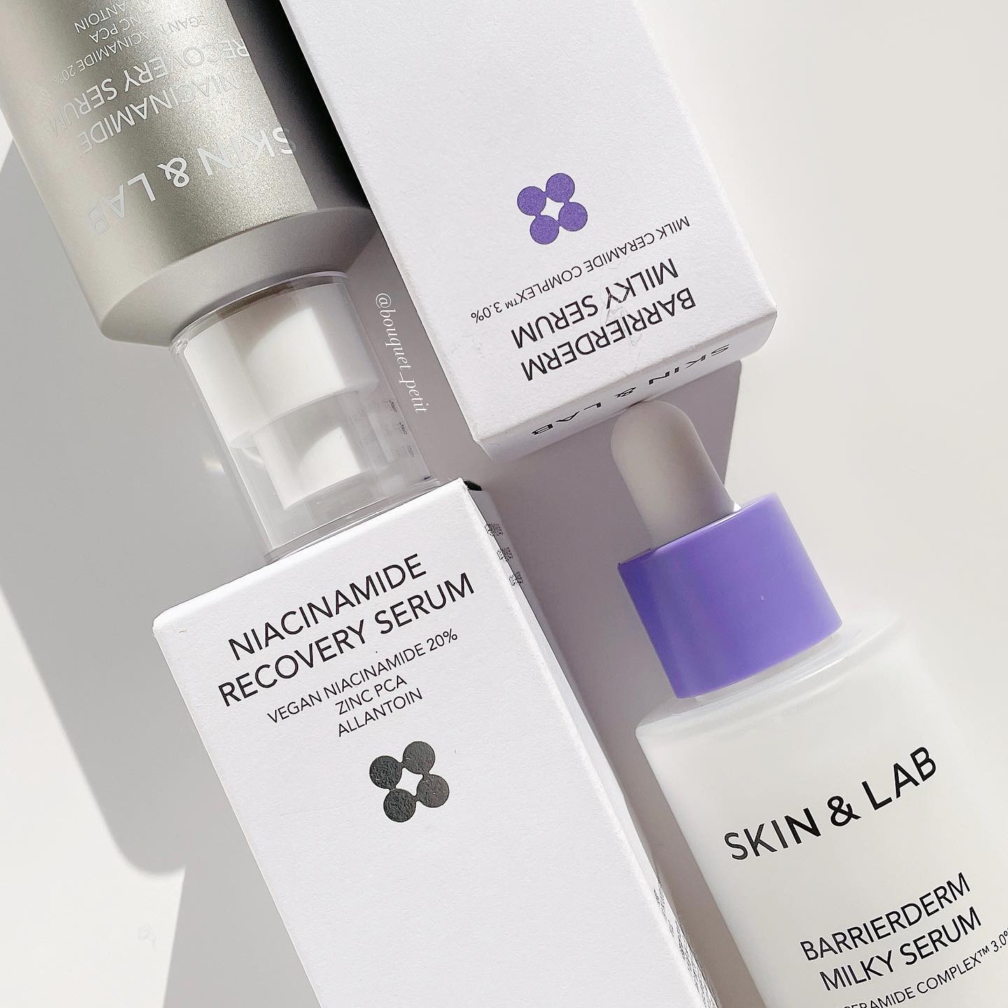 バリアダームミルキーセラム/SKIN&LAB/美容液を使ったクチコミ（2枚目）