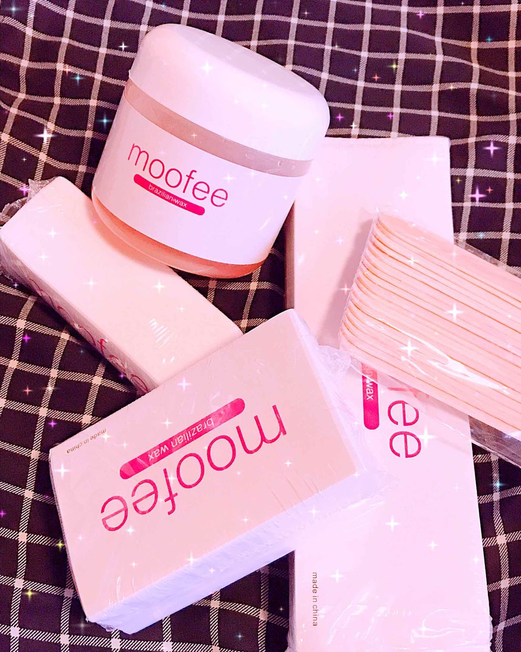 みなみ on LIPS 「脱毛ワックス初めて買いました😄付属のシートにワックスを塗って肌..」(1枚目)