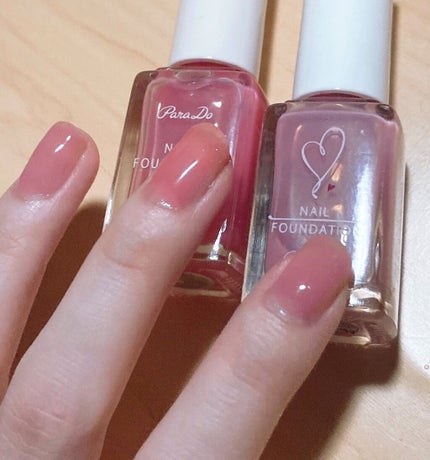 ネイルファンデーション/パラドゥ/マニキュアを使ったクチコミ(1枚目)