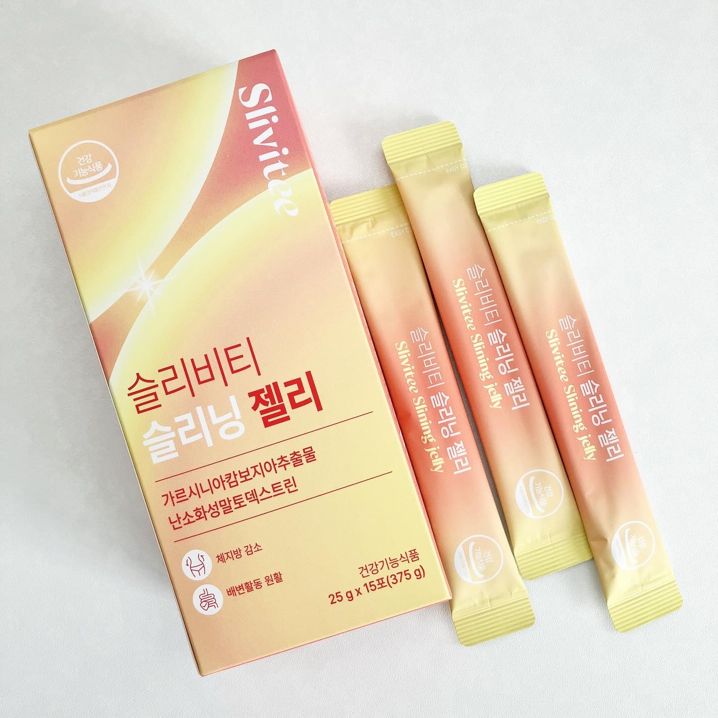 スリニングゼリー/Slivitee/ボディサプリメントを使ったクチコミ（1枚目）