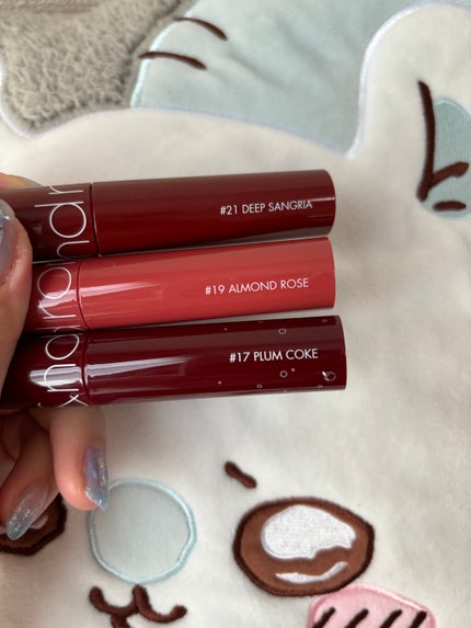 ジューシーラスティングティント/rom&nd/リップティントを使ったクチコミ(1枚目)