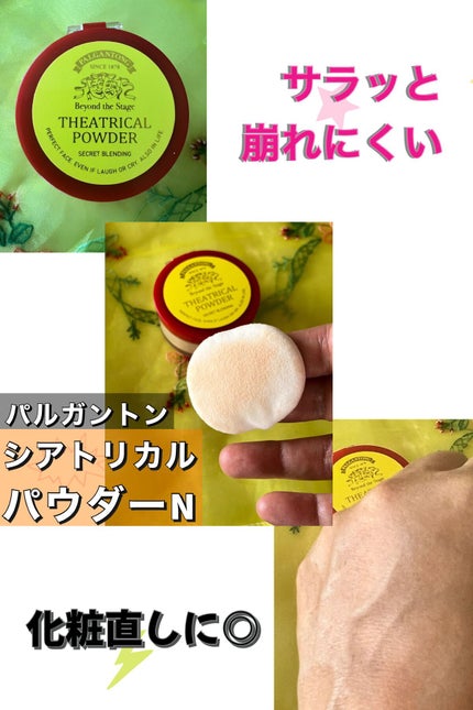 シアトリカルパウダーN/パルガントン/ルースパウダーを使ったクチコミ(1枚目)