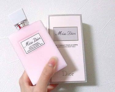 Dior ミス ディオール ボディ ミルクのクチコミ「ミス ディオール ボディミルク




だいぶ前に買っていたのですが投稿する
タイミングがなく.....」（1枚目）