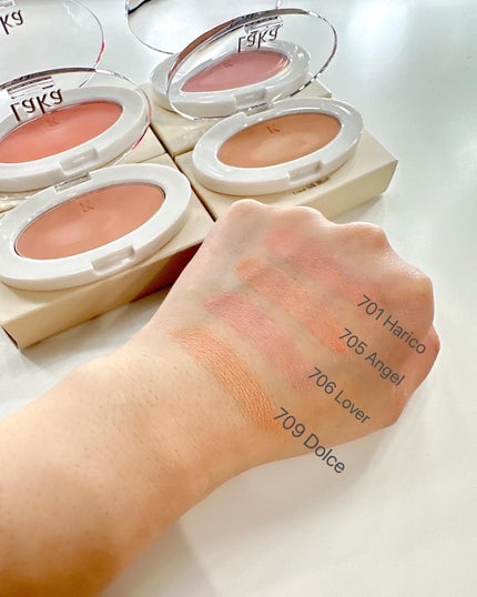 ラブシルクブラッシュ/Laka/パウダーチークを使ったクチコミ(2枚目)