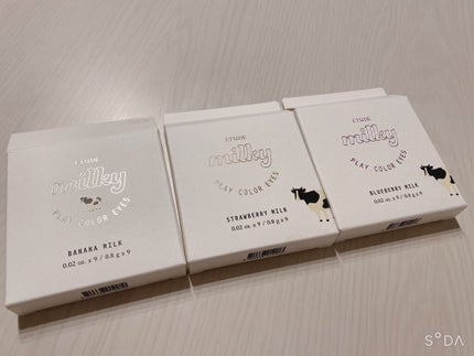 プレイカラーアイズ ≪ミルキーコレクション≫/ETUDE/アイシャドウパレットを使ったクチコミ(1枚目)