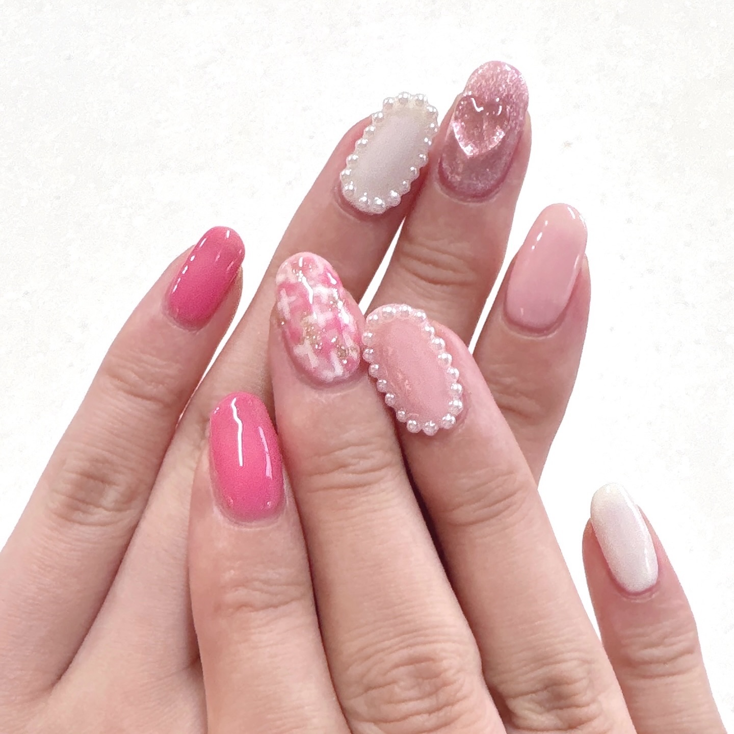 ジェルネイル（ライト対応）/セリア/ジェルネイルを使ったクチコミ（1枚目）