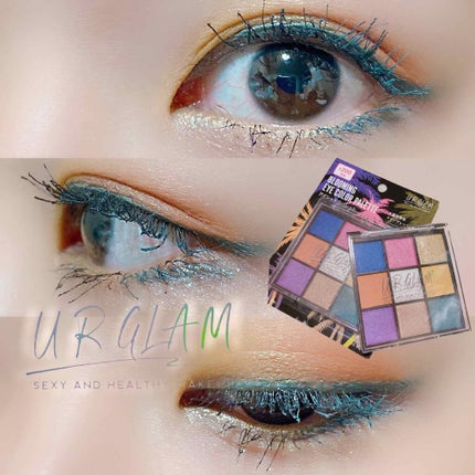 UR GLAM BLOOMING EYE COLOR PALETTE/U R GLAM/アイシャドウパレットを使ったクチコミ(1枚目)
