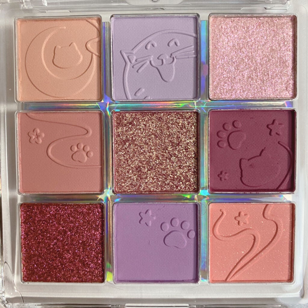 クォーツ 9色アイシャドウパレット(ドリームランドアイシャドウ)/ZEESEA/アイシャドウパレットを使ったクチコミ(3枚目)