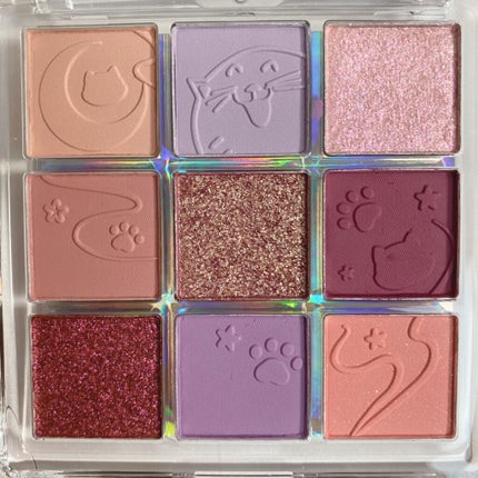 クォーツ 9色アイシャドウパレット(ドリームランドアイシャドウ)/ZEESEA/アイシャドウパレットを使ったクチコミ(3枚目)