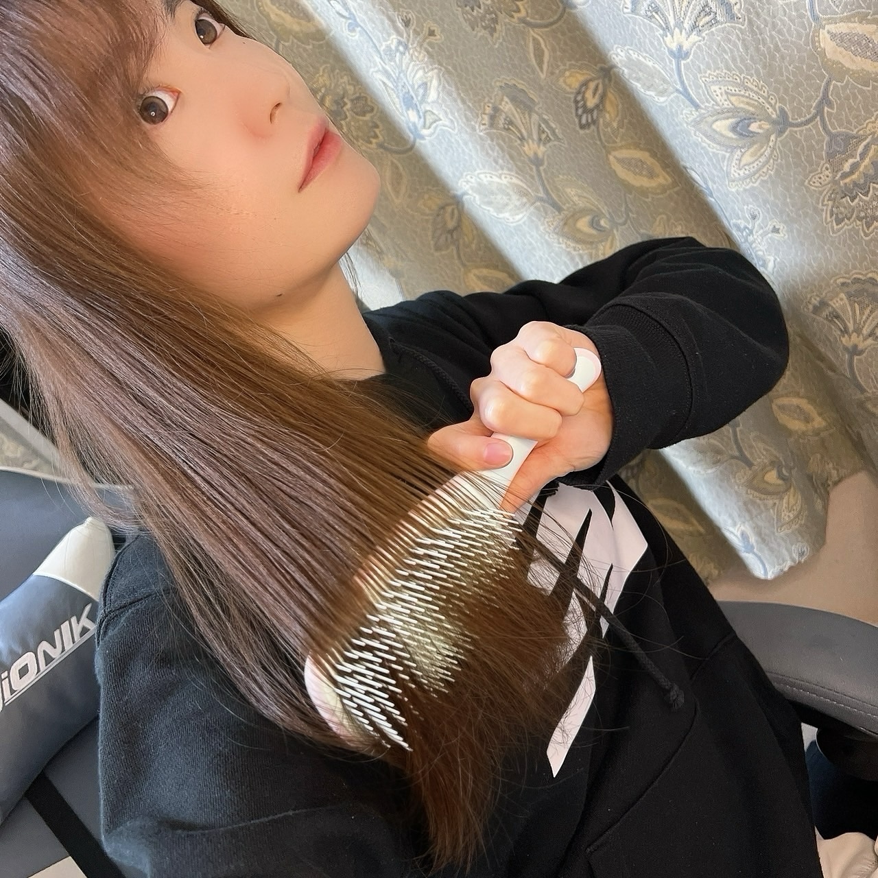 タングルティーザー ザ・アルティメットディタングラー スカイブルーキューピッド/TANGLE TEEZER/ヘアブラシを使ったクチコミ（2枚目）