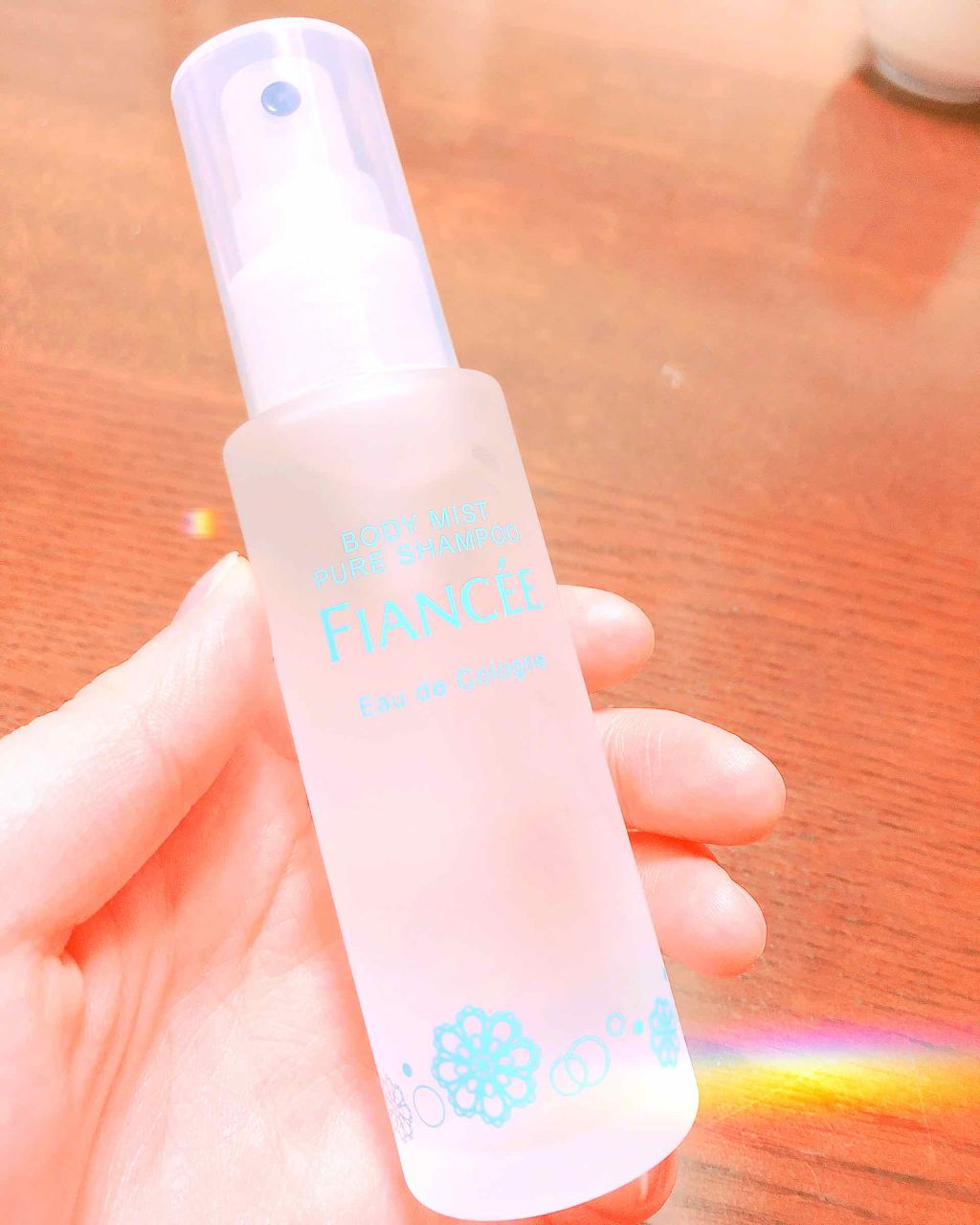 ボディミスト ピュアシャンプーの香り【パッケージリニューアル】/フィアンセ/香水(レディース)を使ったクチコミ（3枚目）
