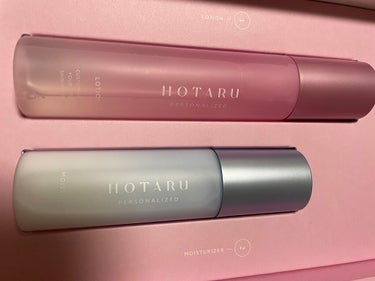  HOTARU PERSONALIZED LOTION／MOISTURIZER /HOTARU PERSONALIZED/スキンケアキットを使ったクチコミ（3枚目）