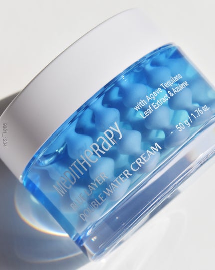 ブルーレイヤーダブルウォータークリーム/MEDITHERAPY/フェイスクリームを使ったクチコミ(6枚目)