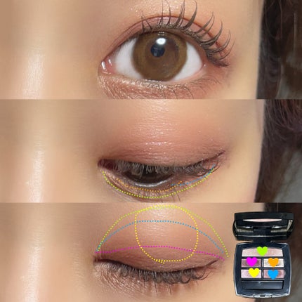 レ ベージュ パレット ルガール/CHANEL/アイシャドウパレットを使ったクチコミ(2枚目)