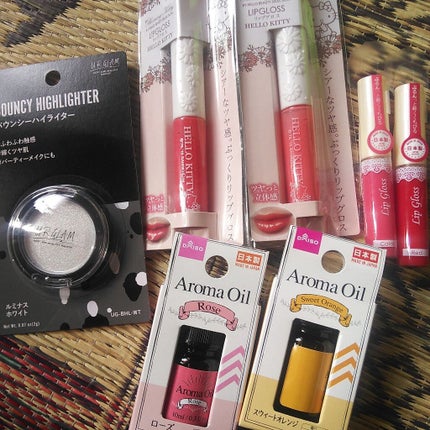 Blooming Kitty リップグロス/DAISO/リップグロスを使ったクチコミ(1枚目)